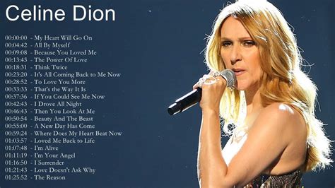 celine deon|Celine Dion greatest hits 2022.